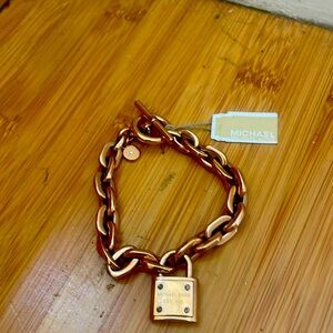 Michael Kors Gold chain bracelet